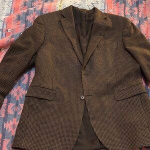 Vintage Saks Fifth Avenue men’s blazer, 42L, 100% wool, made in Canada